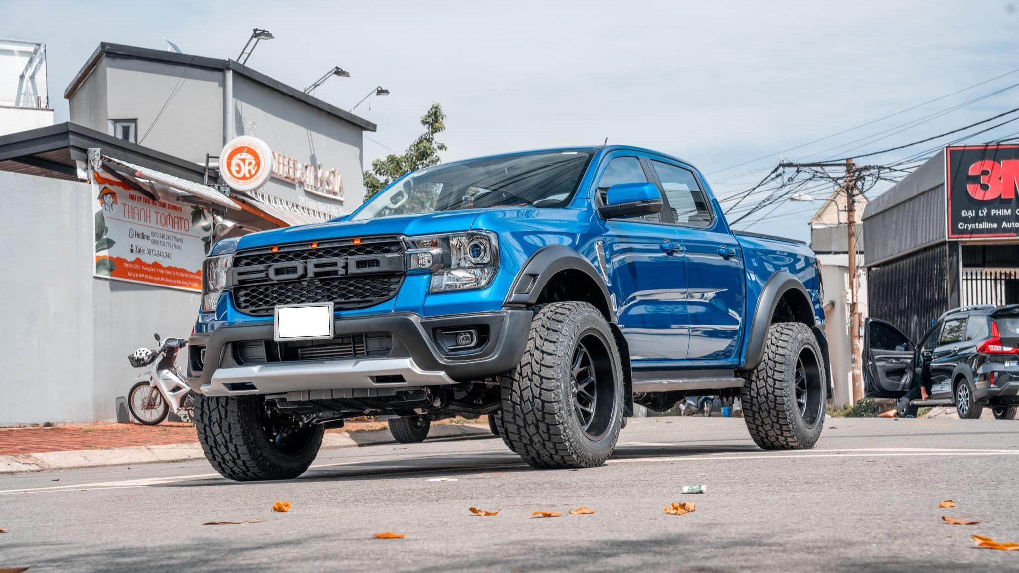 Người Việt độ xe Ford Ranger 2023 hầm hố như biến thể Raptor