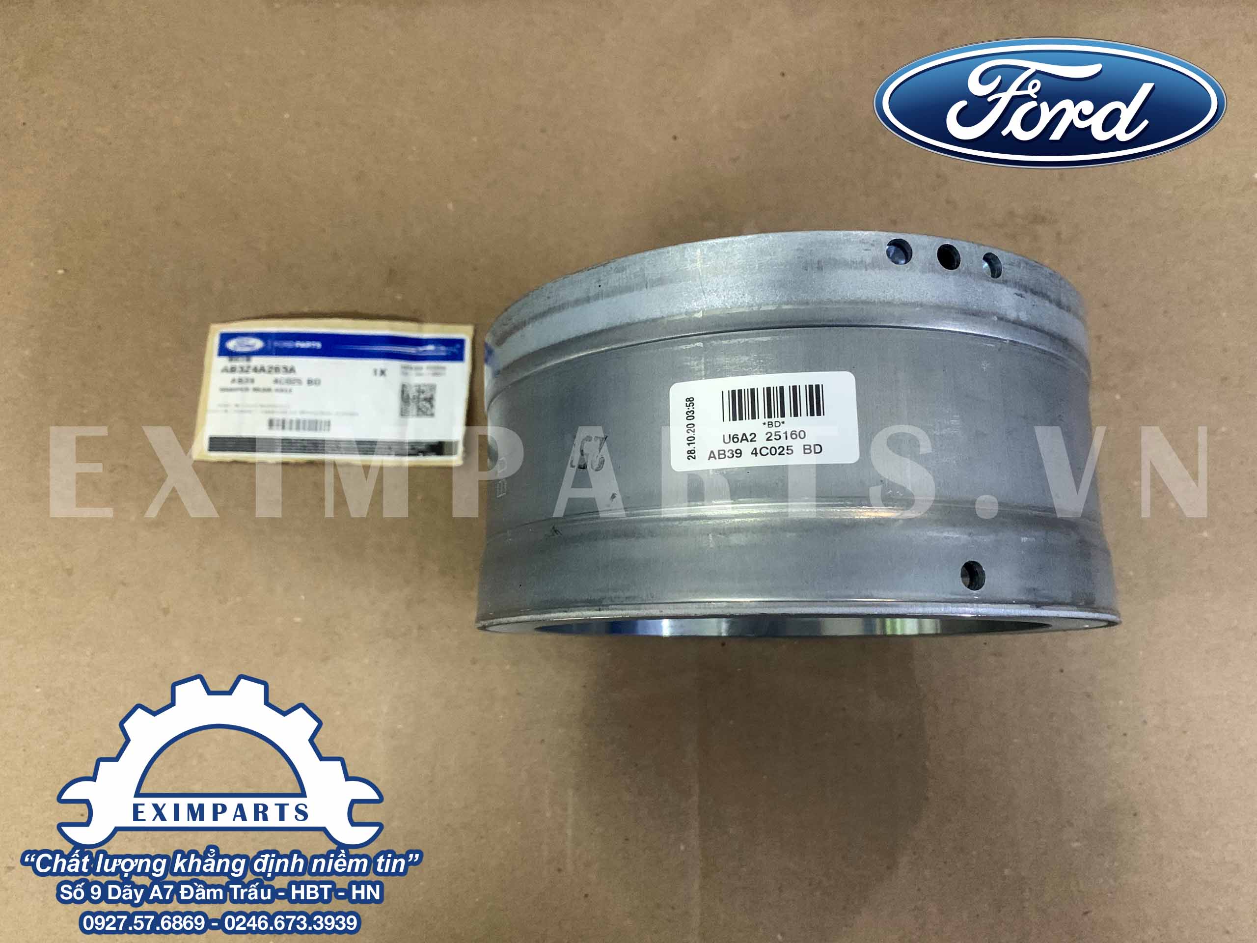 Tác động của giảm chấn các đăng cầu đến hiệu suất lái xe Ford Ranger